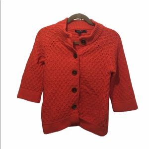 💜2/$20💜 Orange Boden short-sleeved sweater